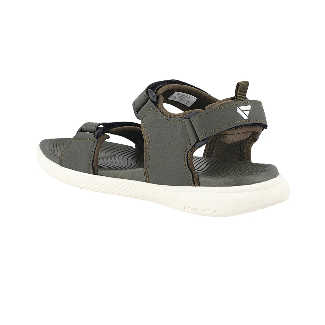 FUEL Power-Lite Casual & Stylish Sports Look Sandals For Women's (Olive) - Image 3