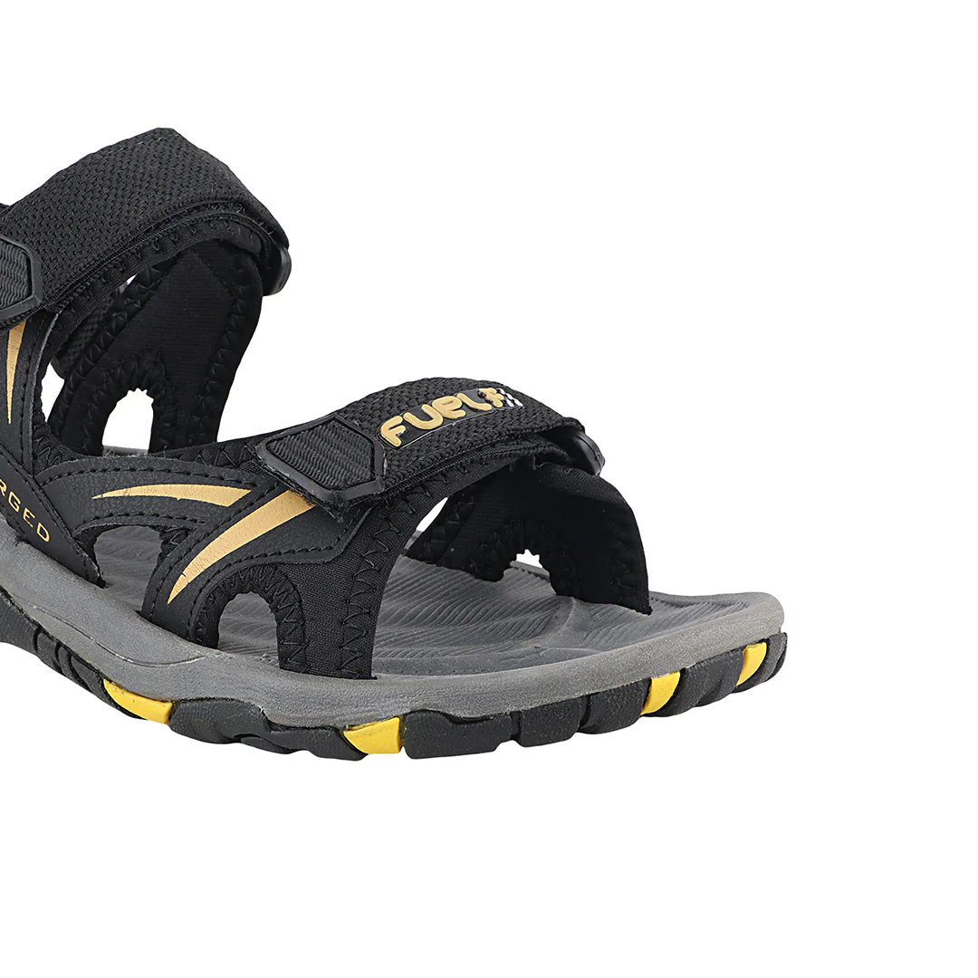FUEL Prime Light-weight Sandals For Men's (Yellow) - Image 2