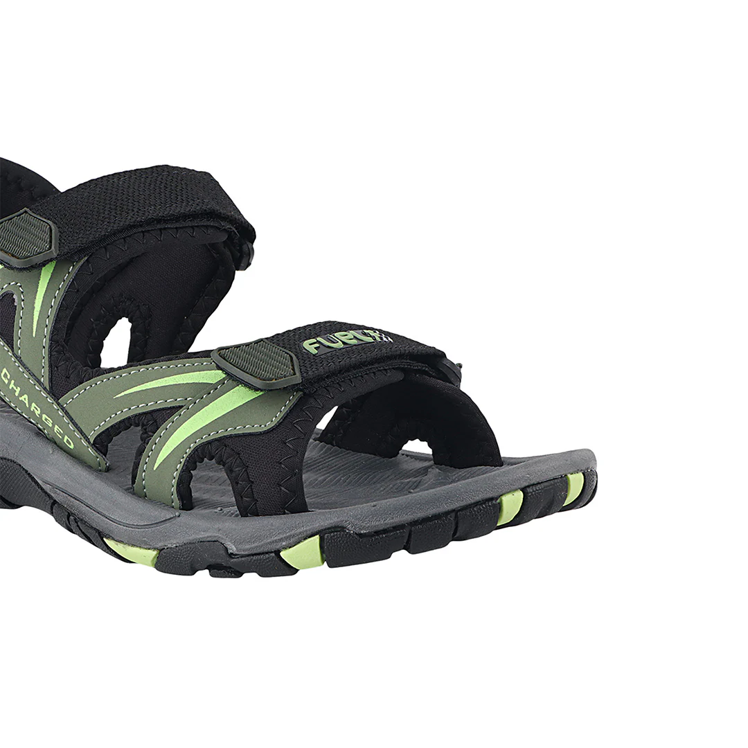 FUEL Prime Light-weight Sandals For Men's (Green) - Image 2