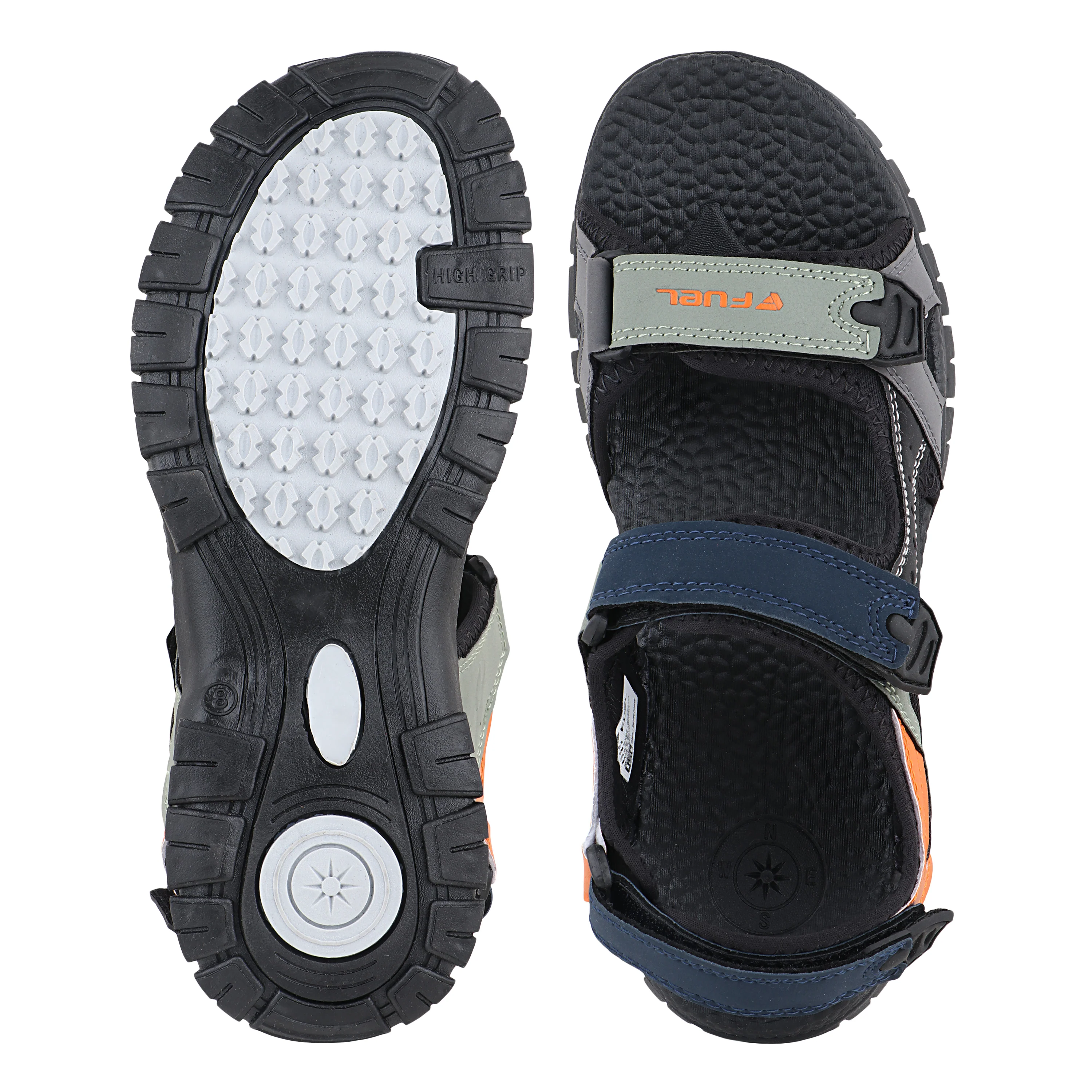 FUEL Rambo-01 Casual Sports Sandal for Men (Olive) - Image 5