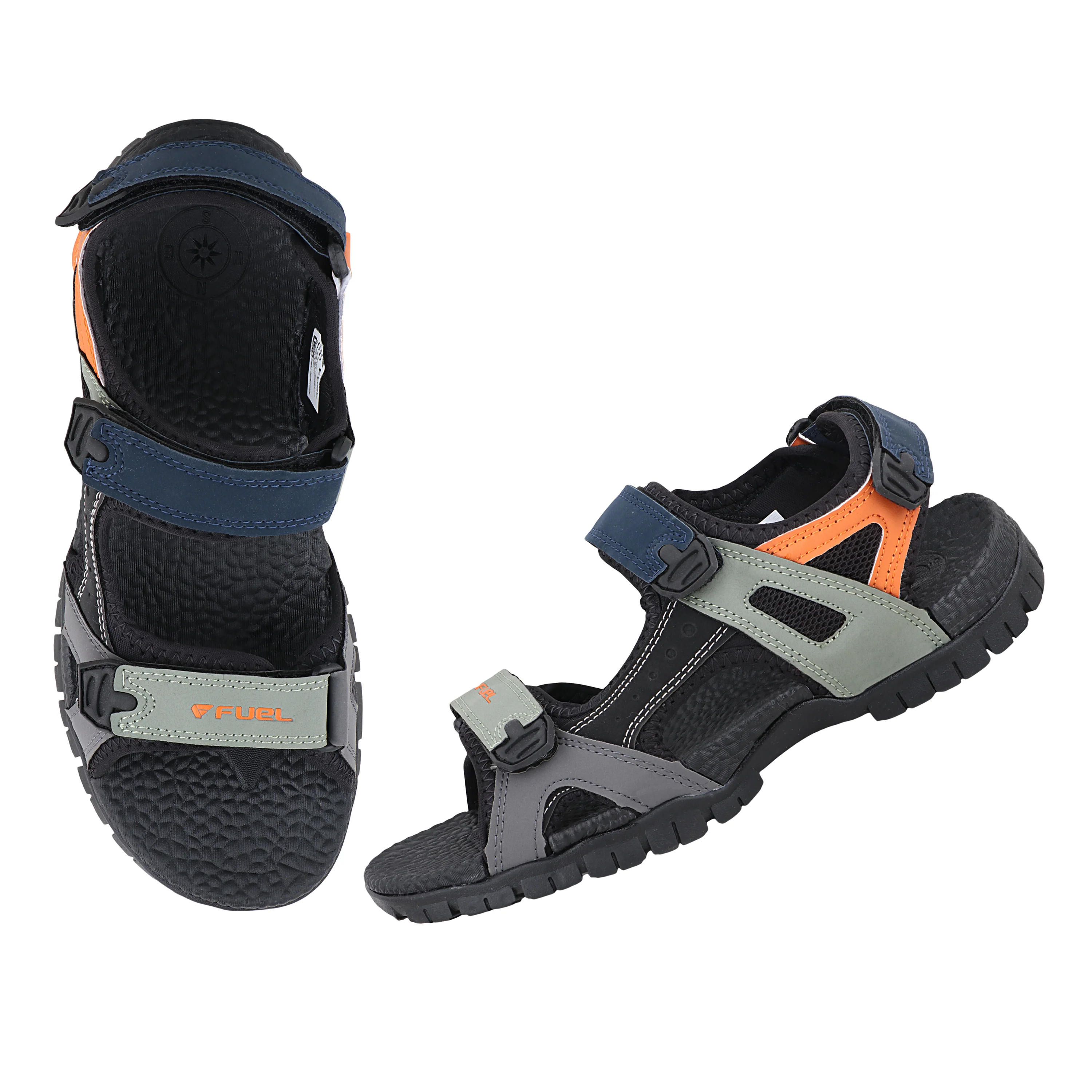 FUEL Rambo-01 Casual Sports Sandal for Men (Olive) - Image 6