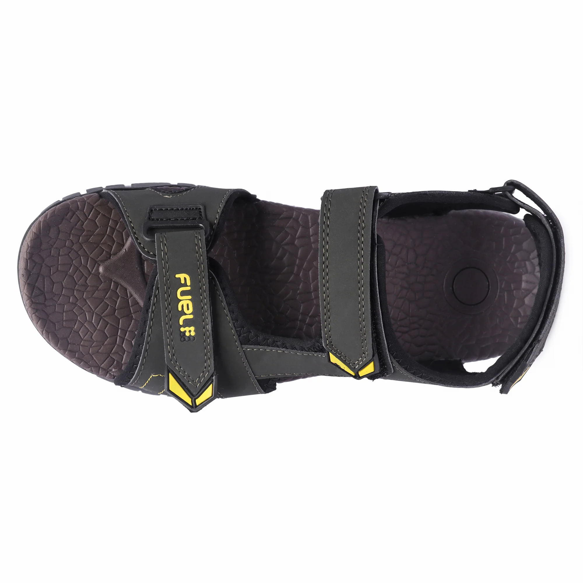 FUEL Rambo-03 Casual Sports Sandal for Men (Olive) - Image 5