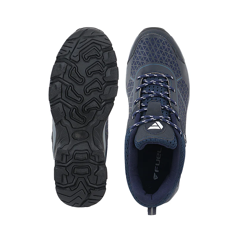 FUEL Rider Outdoor Cushioned Insole Sport Shoes with Breathable Synthetic Upper for Men's (Blue) - Image 5