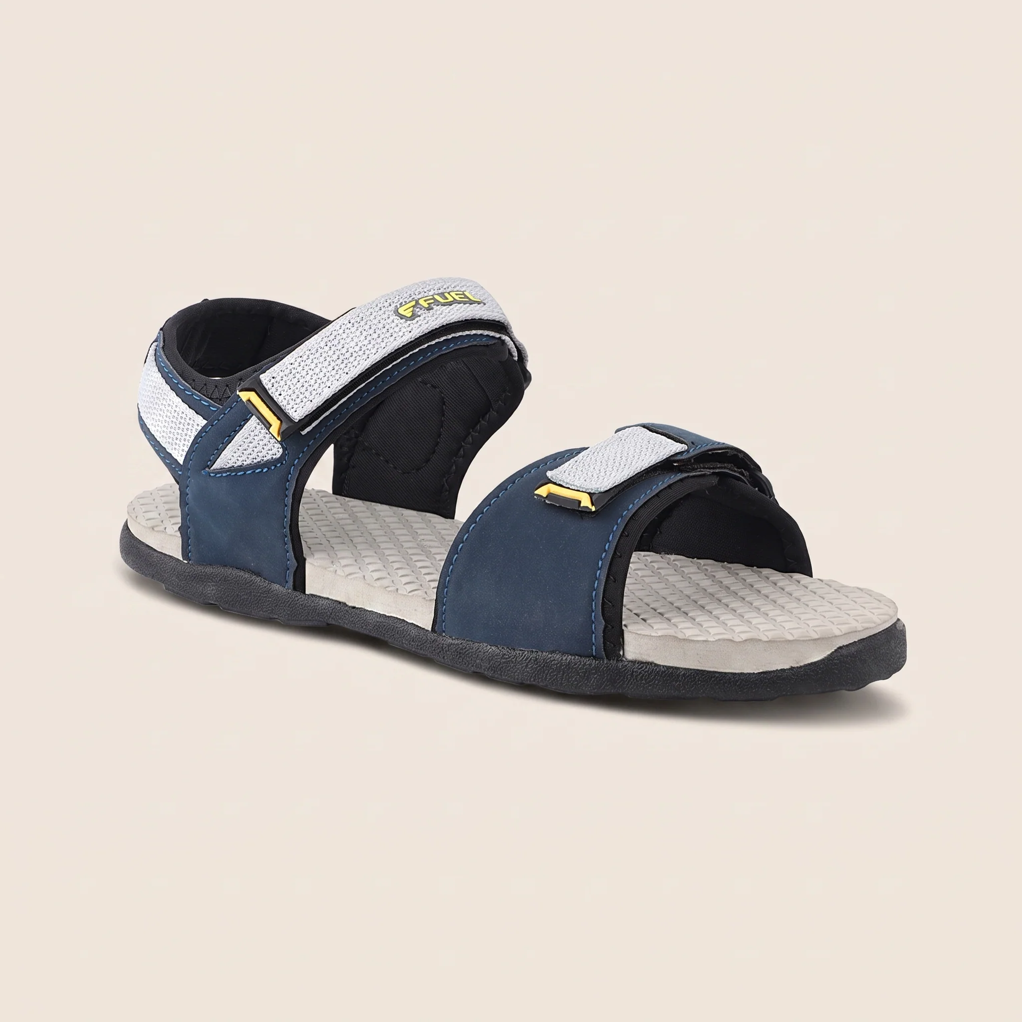 FUEL Roadster-01 Ultra Light-Weight Sports Sandals For Men (Navy)