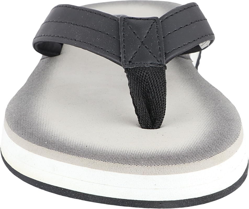 FUEL Roman Lightweight and Comfortable with Soft Cushioning and Superior Grip Slipper for Men's (Grey) - Image 4