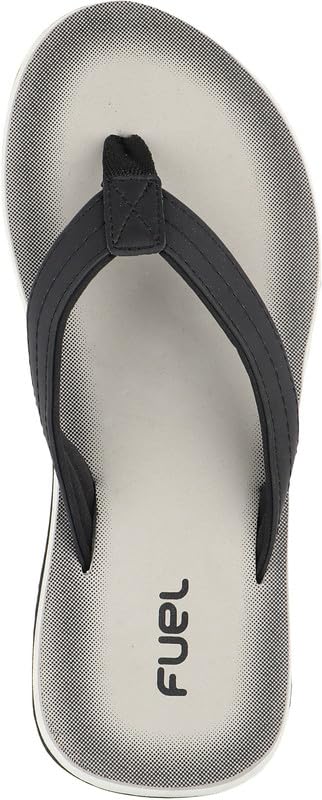 FUEL Roman Lightweight and Comfortable with Soft Cushioning and Superior Grip Slipper for Men's (Grey) - Image 5