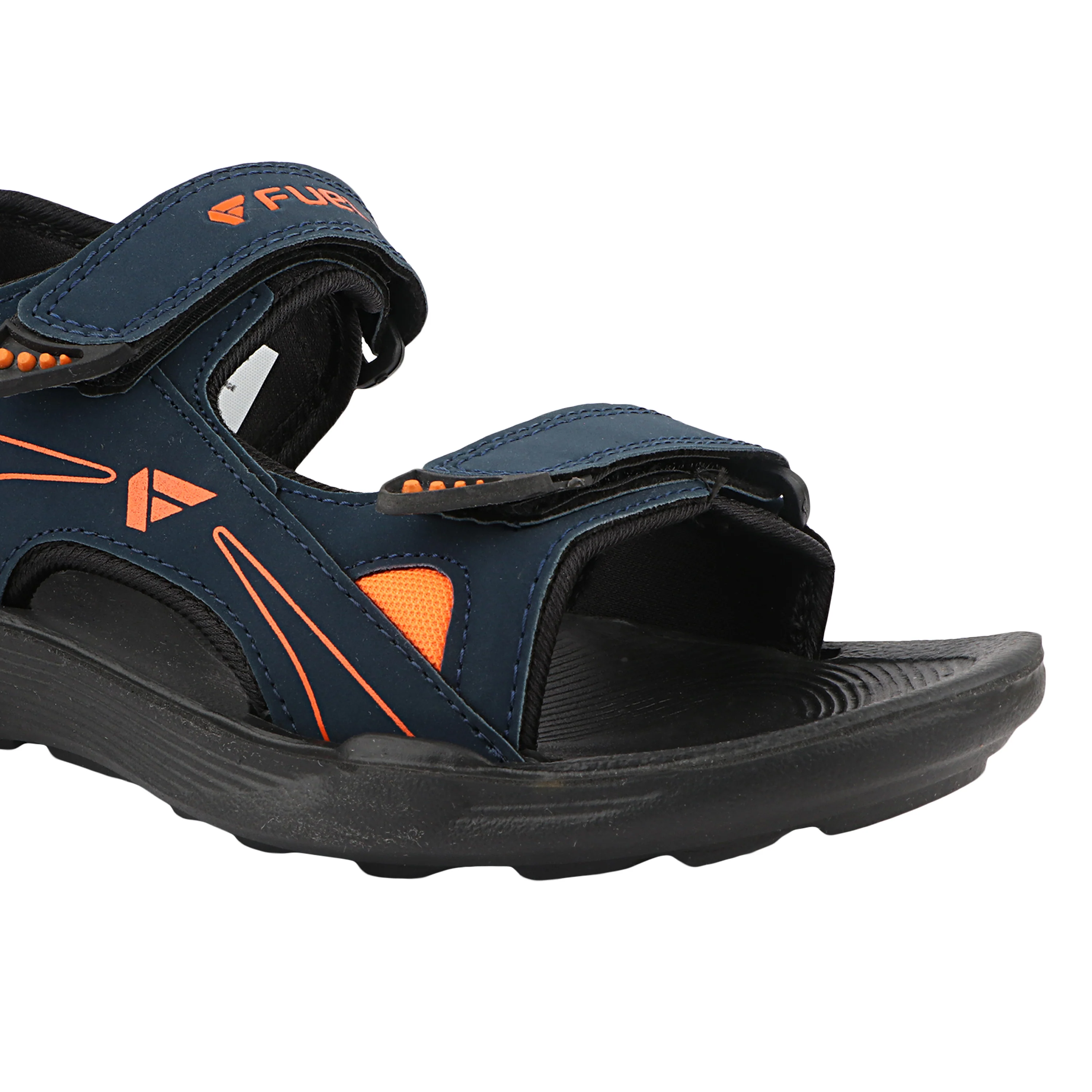 FUEL SA-04 Trendy Outdoor with Soft Comfort Footbed and Casual Slip-On Sandals for Men's (Black) - Image 2