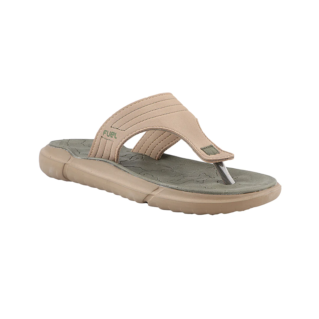 FUEL SAFARI SLIPPERS FOR MEN (OLIVE)