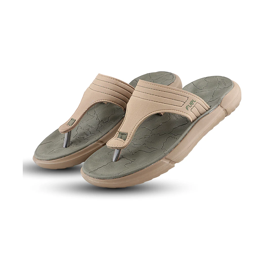 FUEL SAFARI SLIPPERS FOR MEN (OLIVE) - Image 4