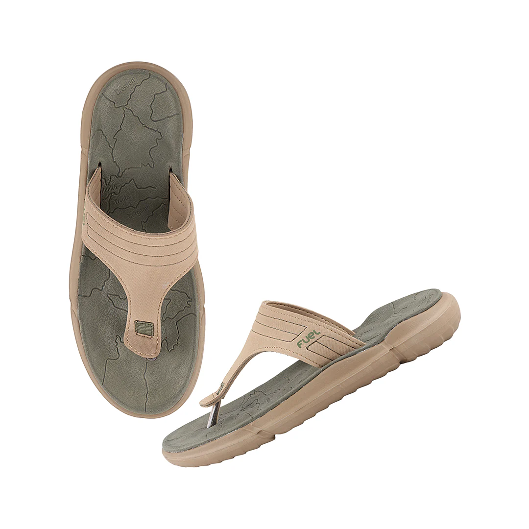 FUEL SAFARI SLIPPERS FOR MEN (OLIVE) - Image 7