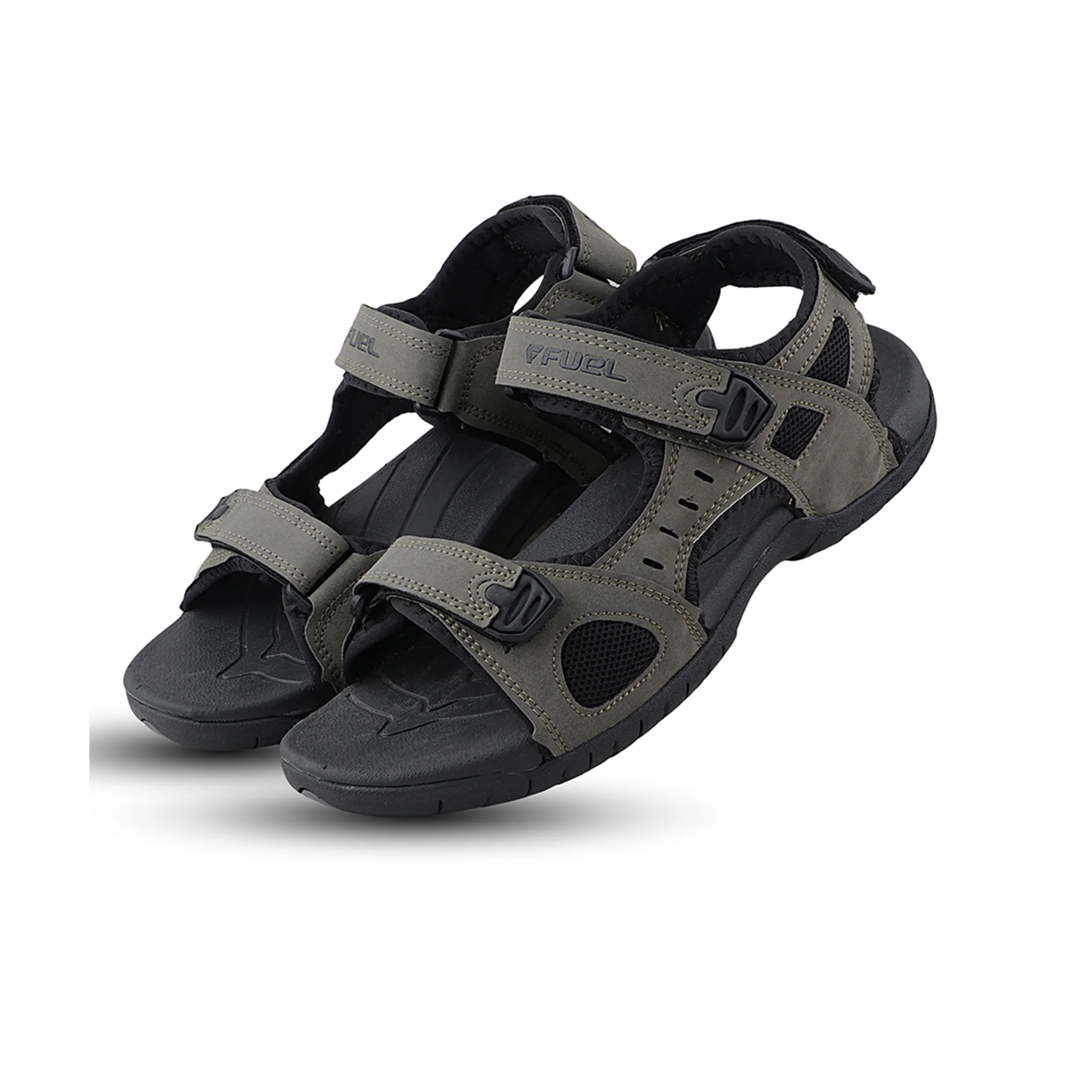 FUEL 2112-04 Casual Sports Sandal For Man (Mehndi-black) - Image 5