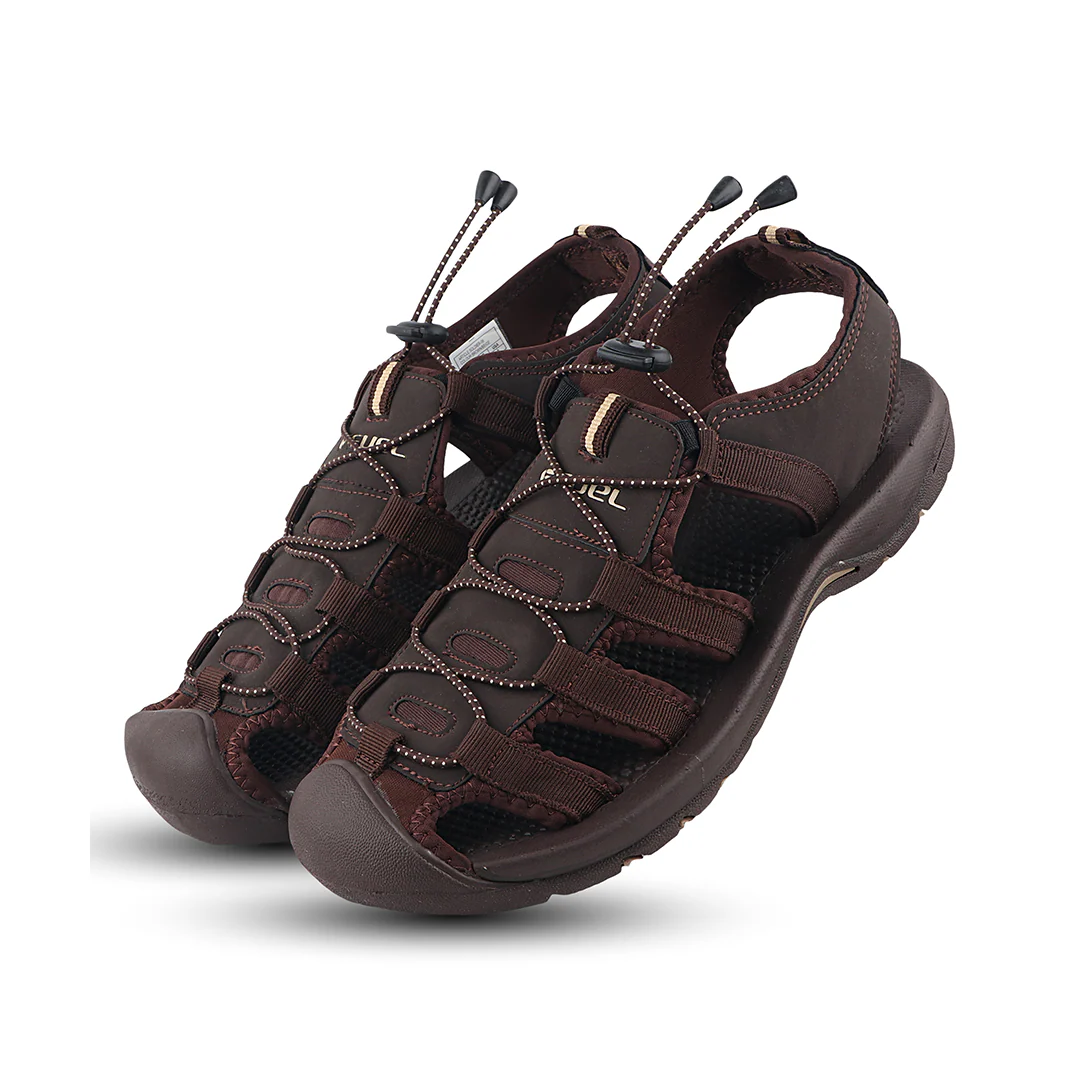 FUEL Soldier-06 Stylish Outdoor Fisherman Sandals Men (Brown) - Image 5