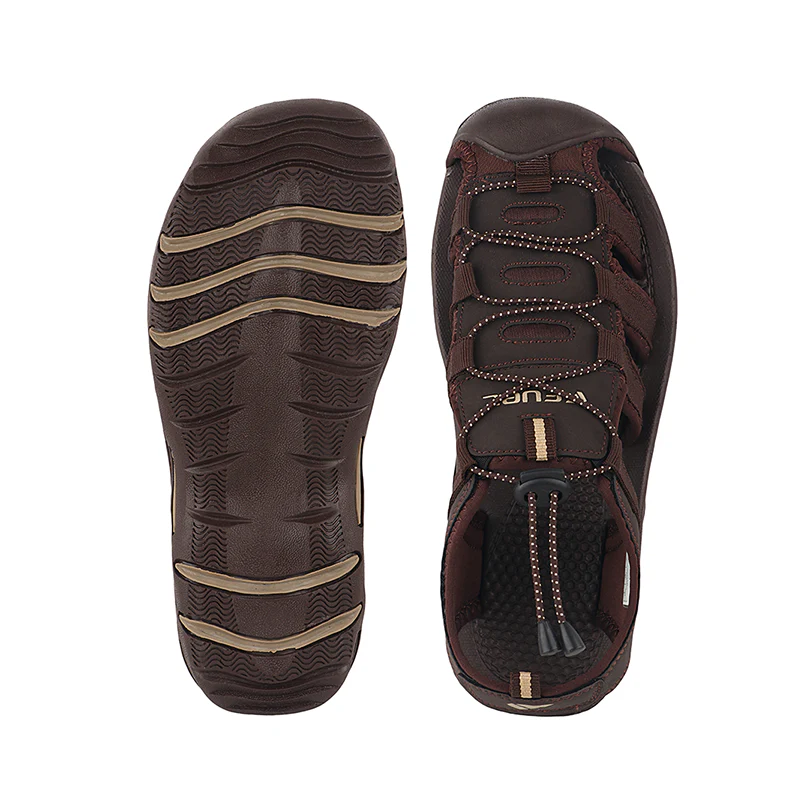 FUEL Soldier-06 Stylish Outdoor Fisherman Sandals Men (Brown) - Image 6