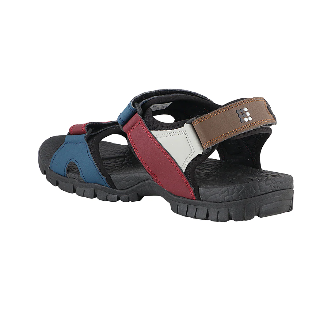 FUEL Rambo-01 Casual Sports Sandal for Men (Red) - Image 4