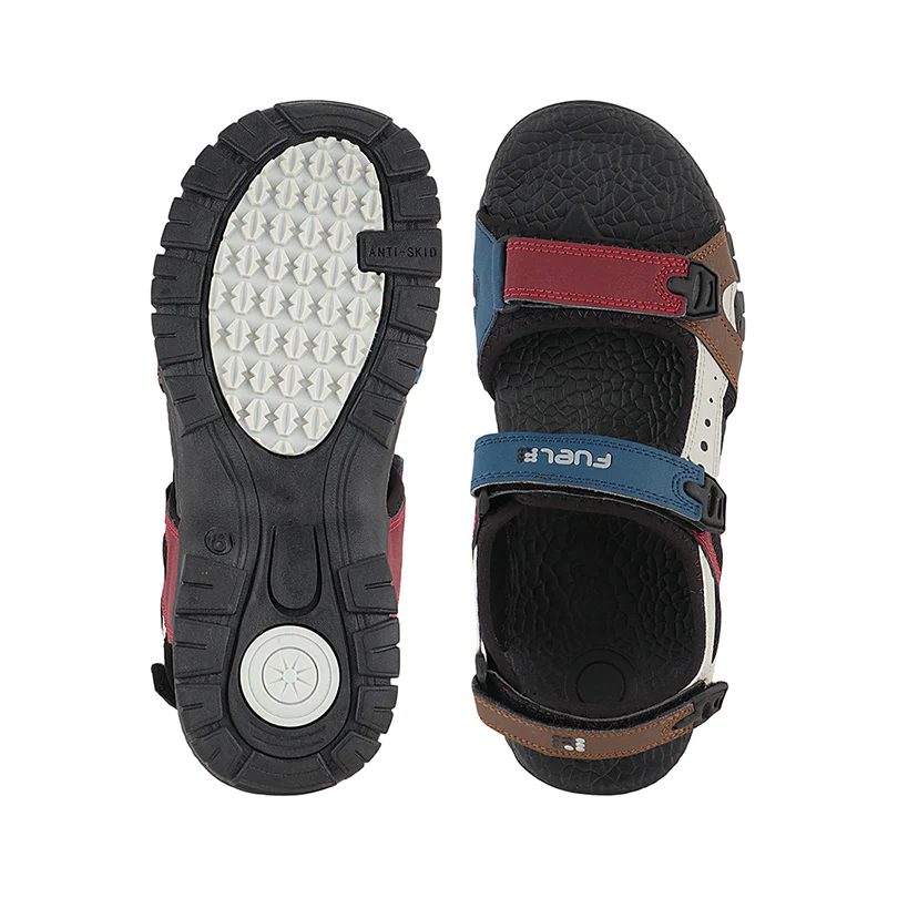 FUEL Rambo-01 Casual Sports Sandal for Men (Red) - Image 6