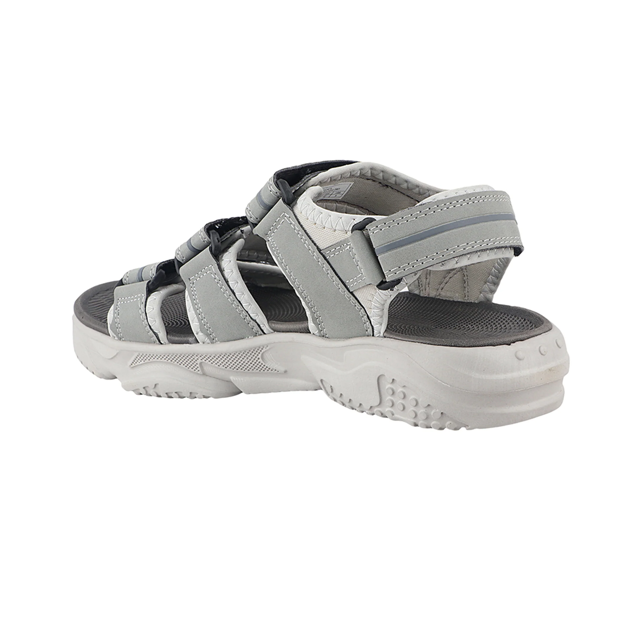 FUEL Keta Comfortable & Lightweight Sports Sandals for Men's (Grey) - Image 4