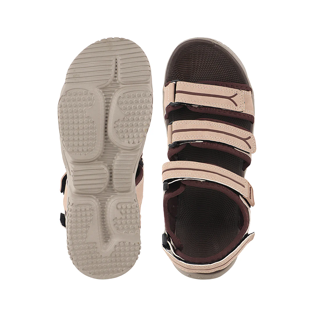 FUEL Keta Comfortable & Lightweight Sports Sandals for Men's (Brown) - Image 6