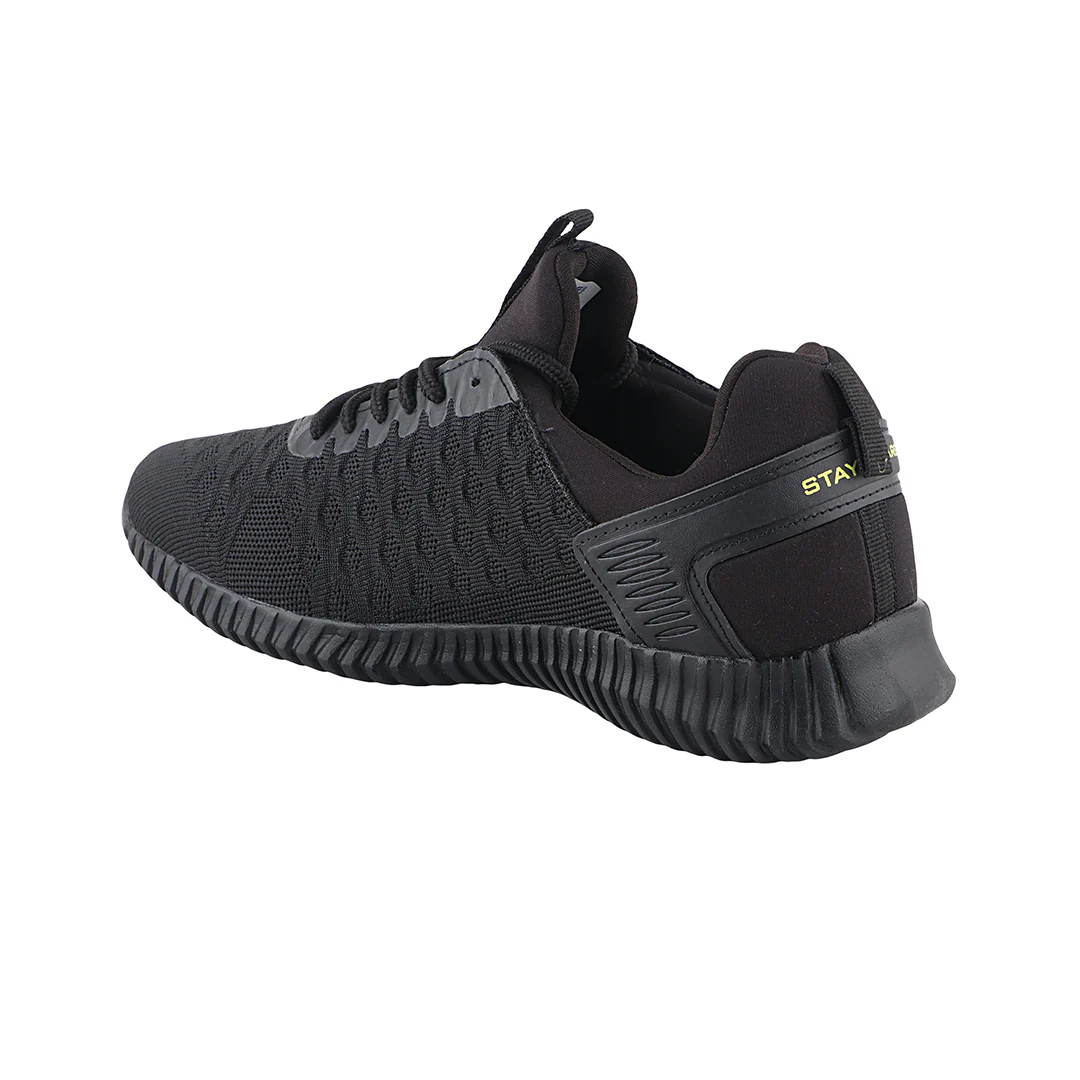 FUEL Sensor Durable & Lightweight Everyday Sports Shoes For Men (Black) - Image 3