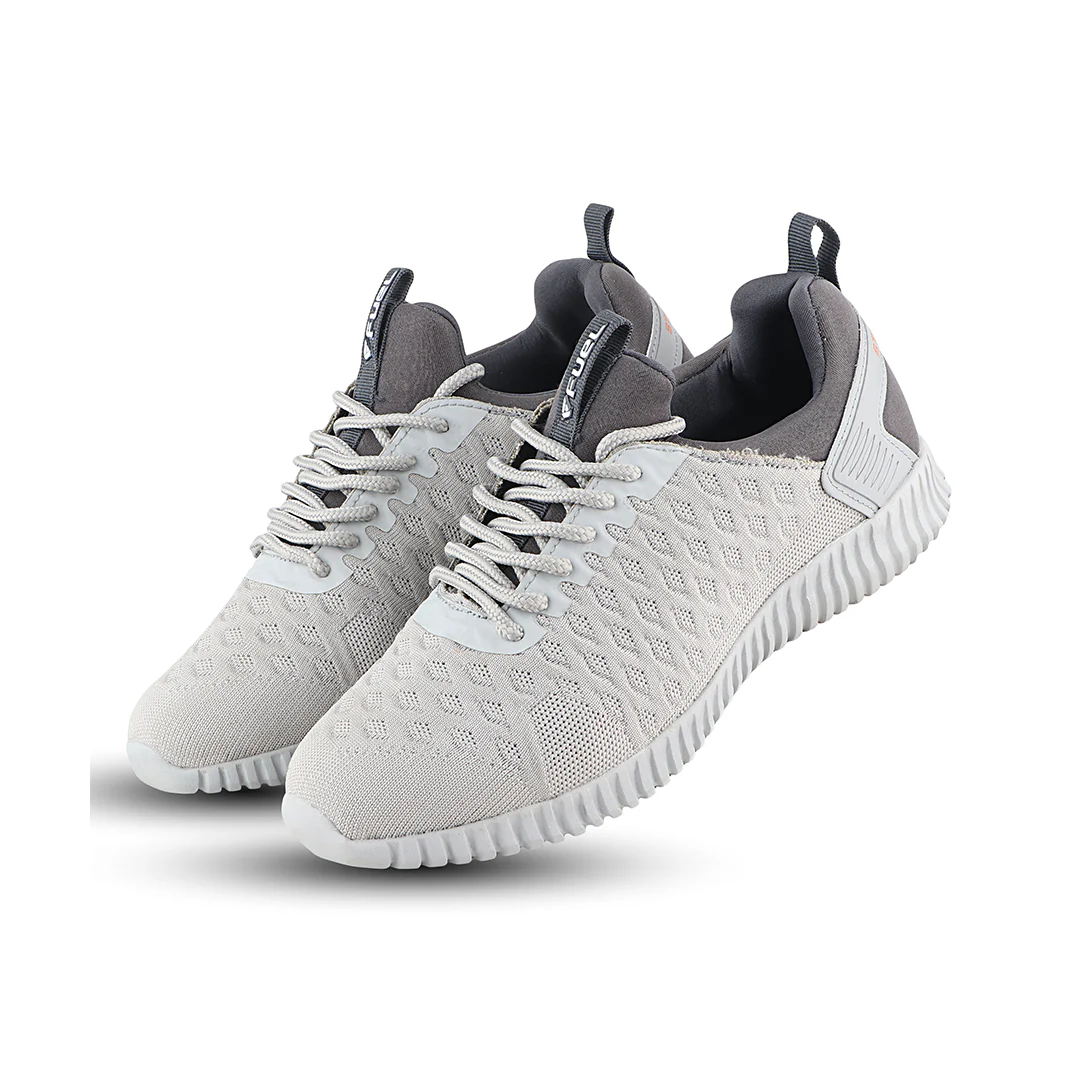 FUEL Sensor Durable & Lightweight Everyday Sports Shoes For Men (Grey) - Image 4