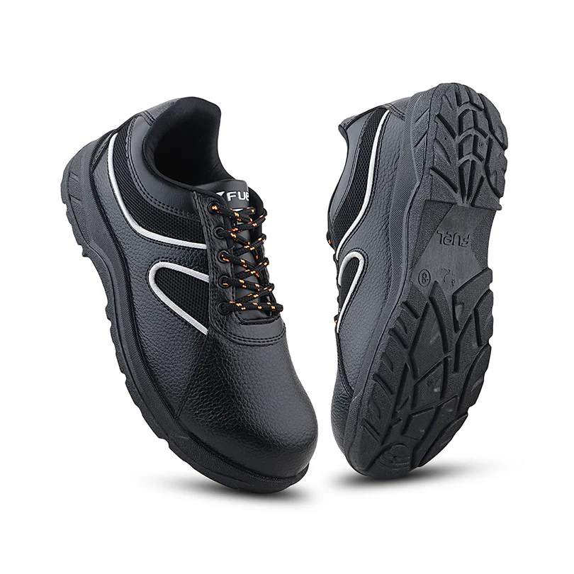 FUEL Shank ISI Marked Comfortable and light-weight Industrial Safety Shoe For Men's (Black) - Image 6