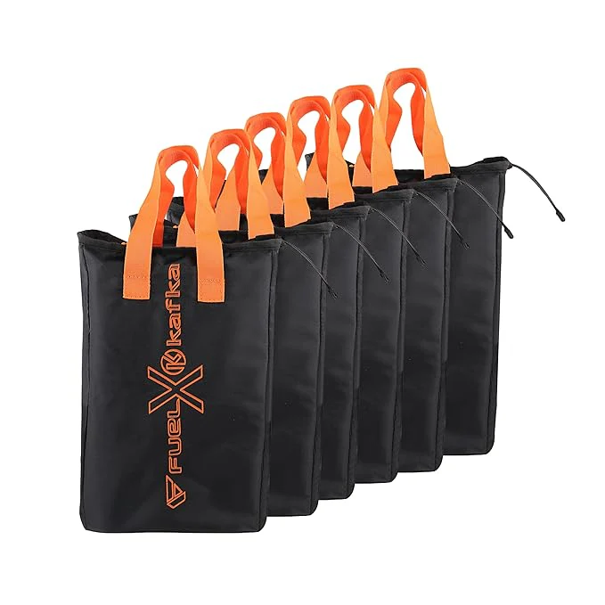 Fuel Shoes Bag (Black & Orange) - Image 7