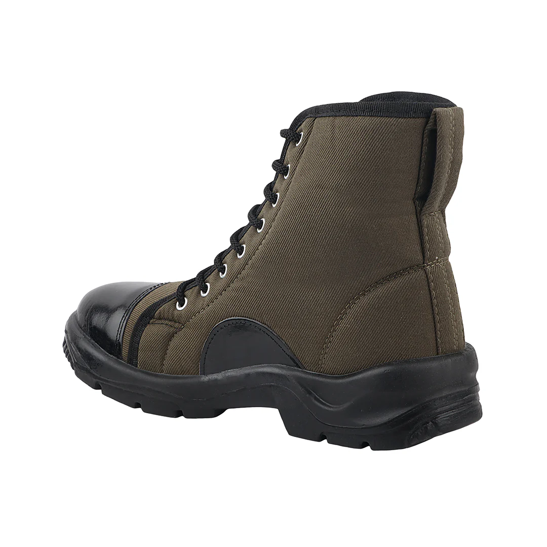 FUEL Unisex Jungle Boot for Durable & Casual in Travel & Outings  (Olive) - Image 3