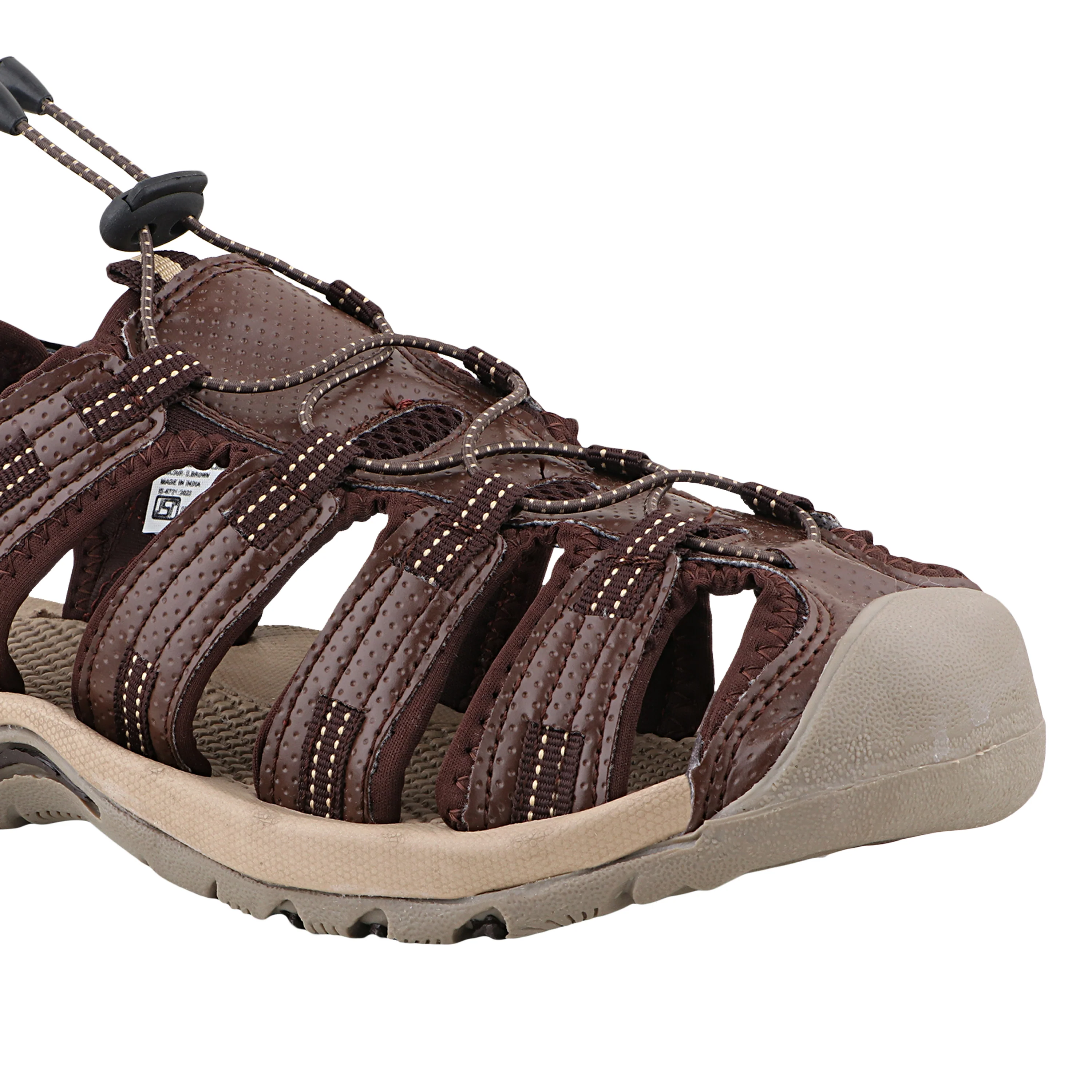 FUEL Soldier-14 Daily-wear Slip Resistant Fishermen Sandal for Men (Brown) - Image 2
