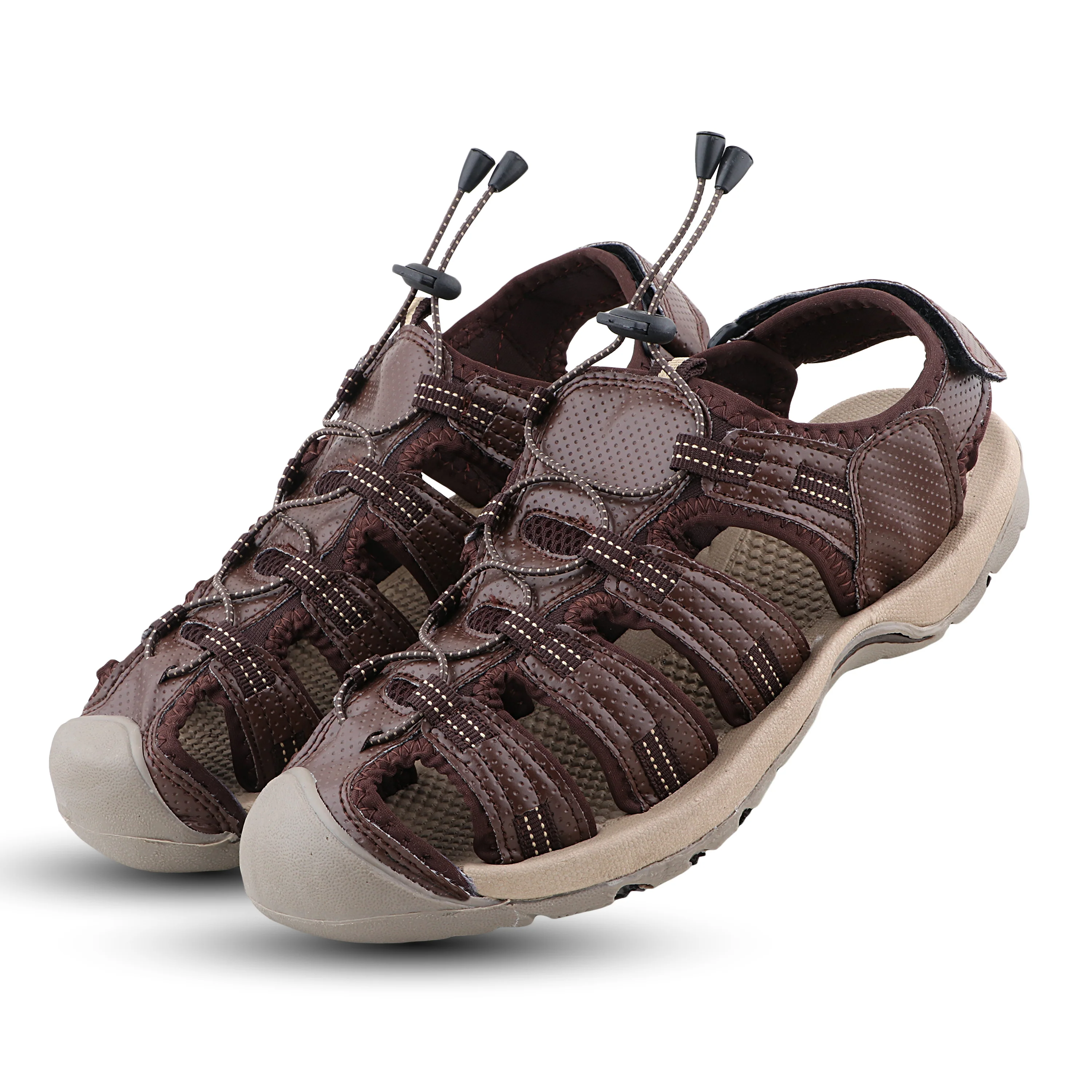 FUEL Soldier-14 Daily-wear Slip Resistant Fishermen Sandal for Men (Brown) - Image 3