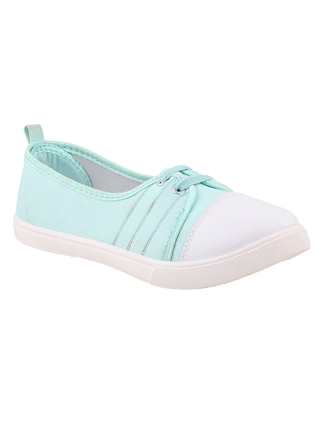 FUEL Sophia-02 Stylish & Breathable Slip On Shoe for women's (Mint-Green)