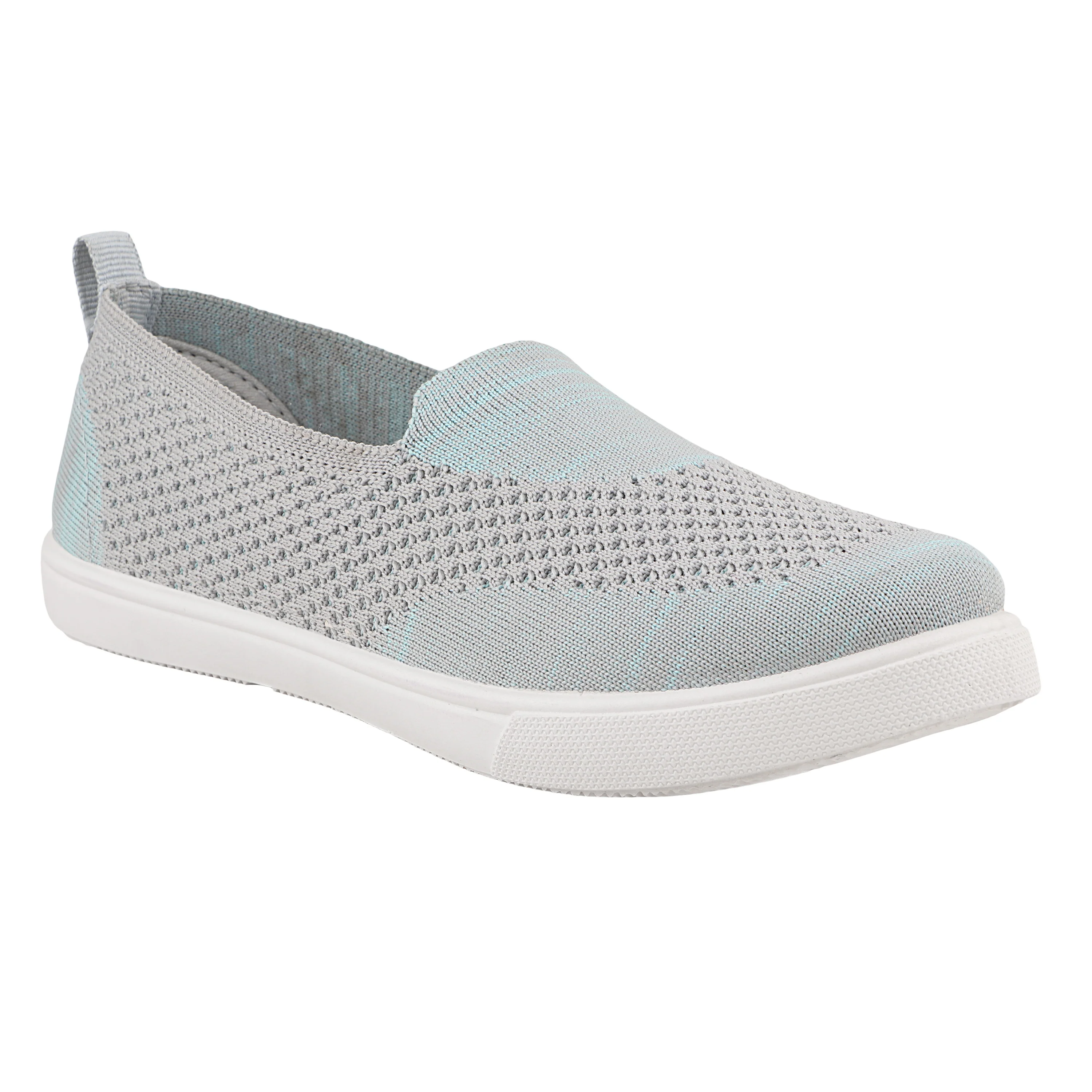FUEL Sophia-05 Breathable & Easy Wear Design Comfort Slip-On Shoes for Women (S-Green)