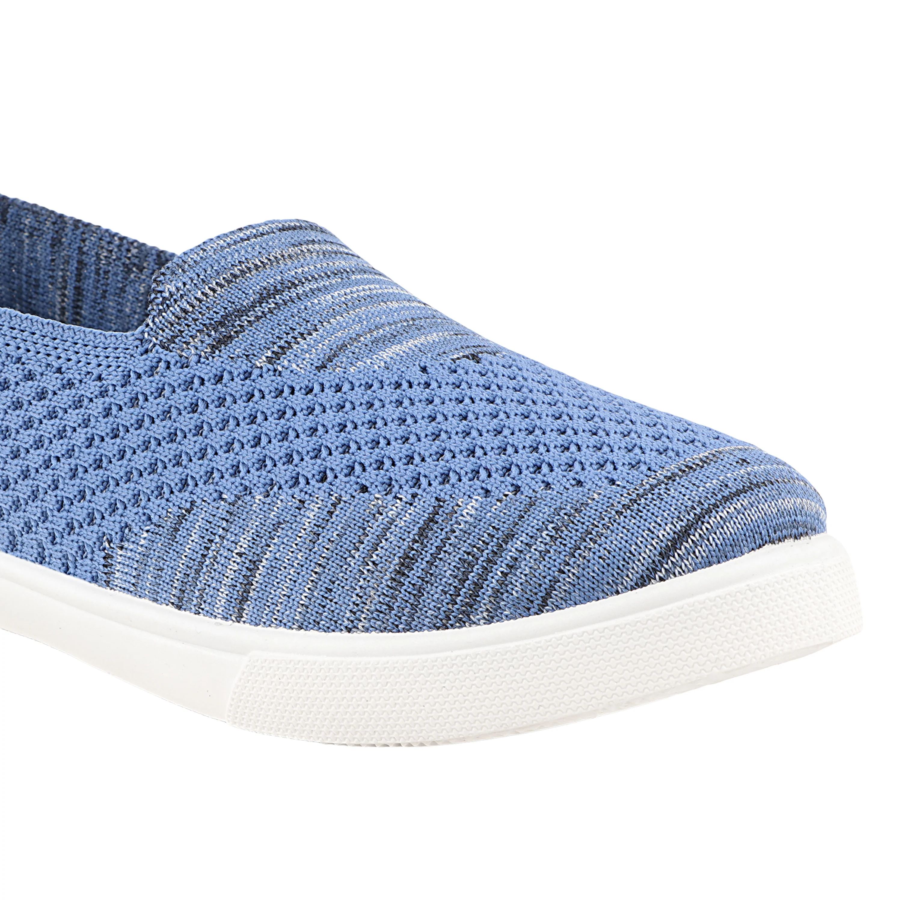 FUEL Sophia-05 Breathable & Easy Wear Design Comfort Slip-On Shoes for Women (Navy) - Image 2