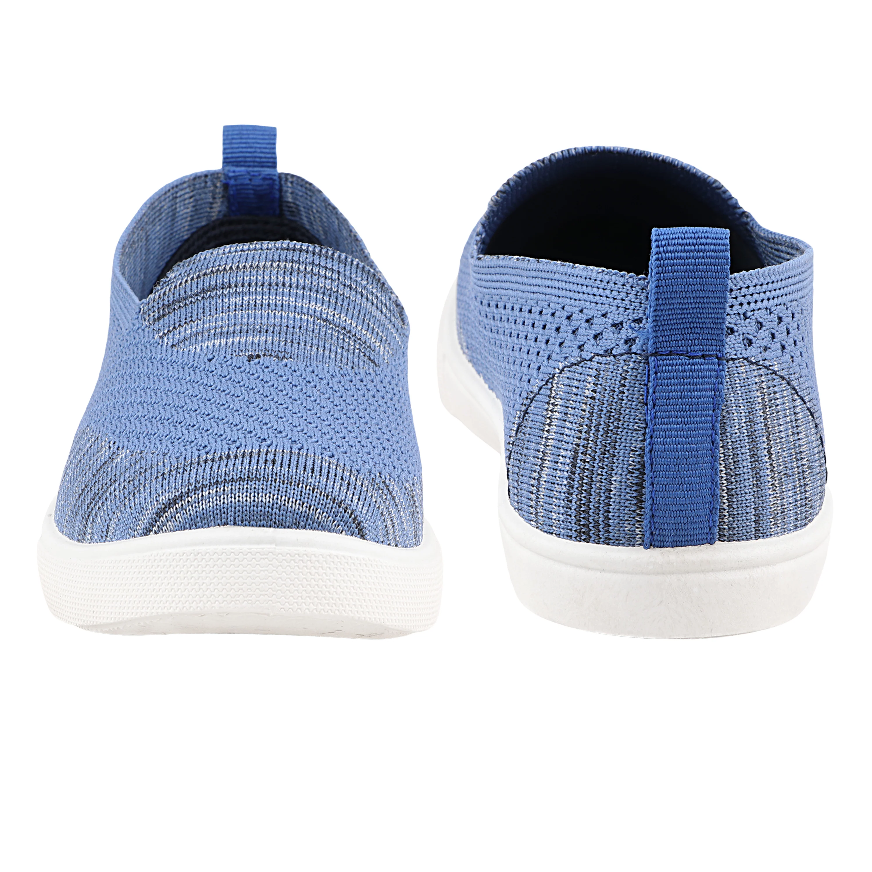 FUEL Sophia-05 Breathable & Easy Wear Design Comfort Slip-On Shoes for Women (Navy) - Image 4