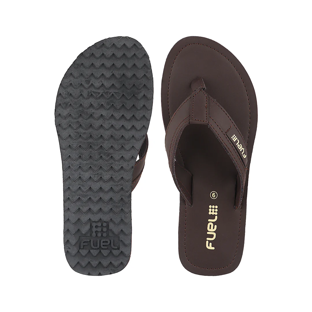 Fuel Space Slippers For Men's (BROWN) - Image 5