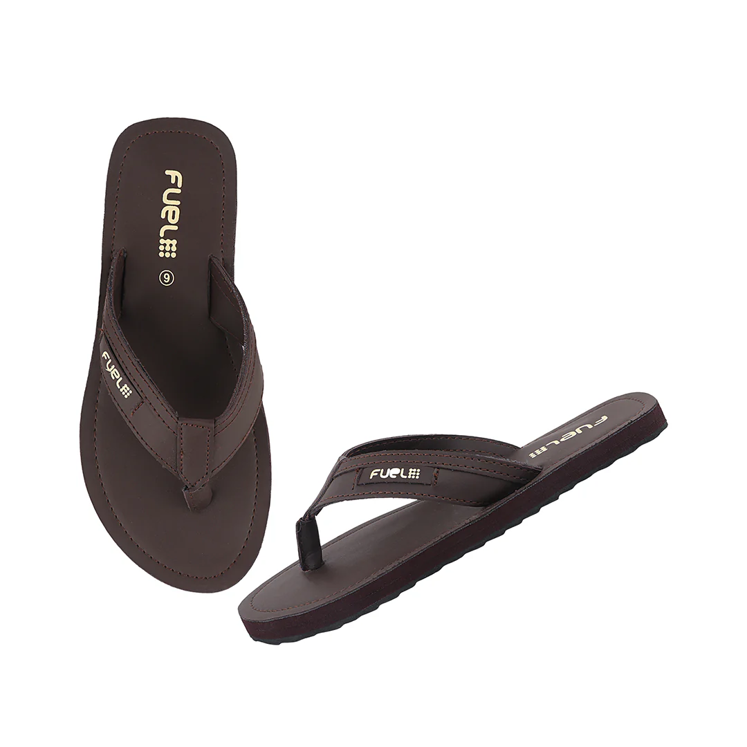 Fuel Space Slippers For Men's (BROWN) - Image 6