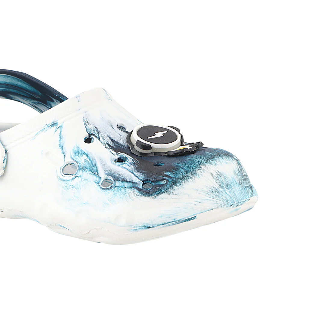 FUEL Splash Lightweight Pull-On Design Clogs Slipper for Boys/Girls (Blue) - Image 3