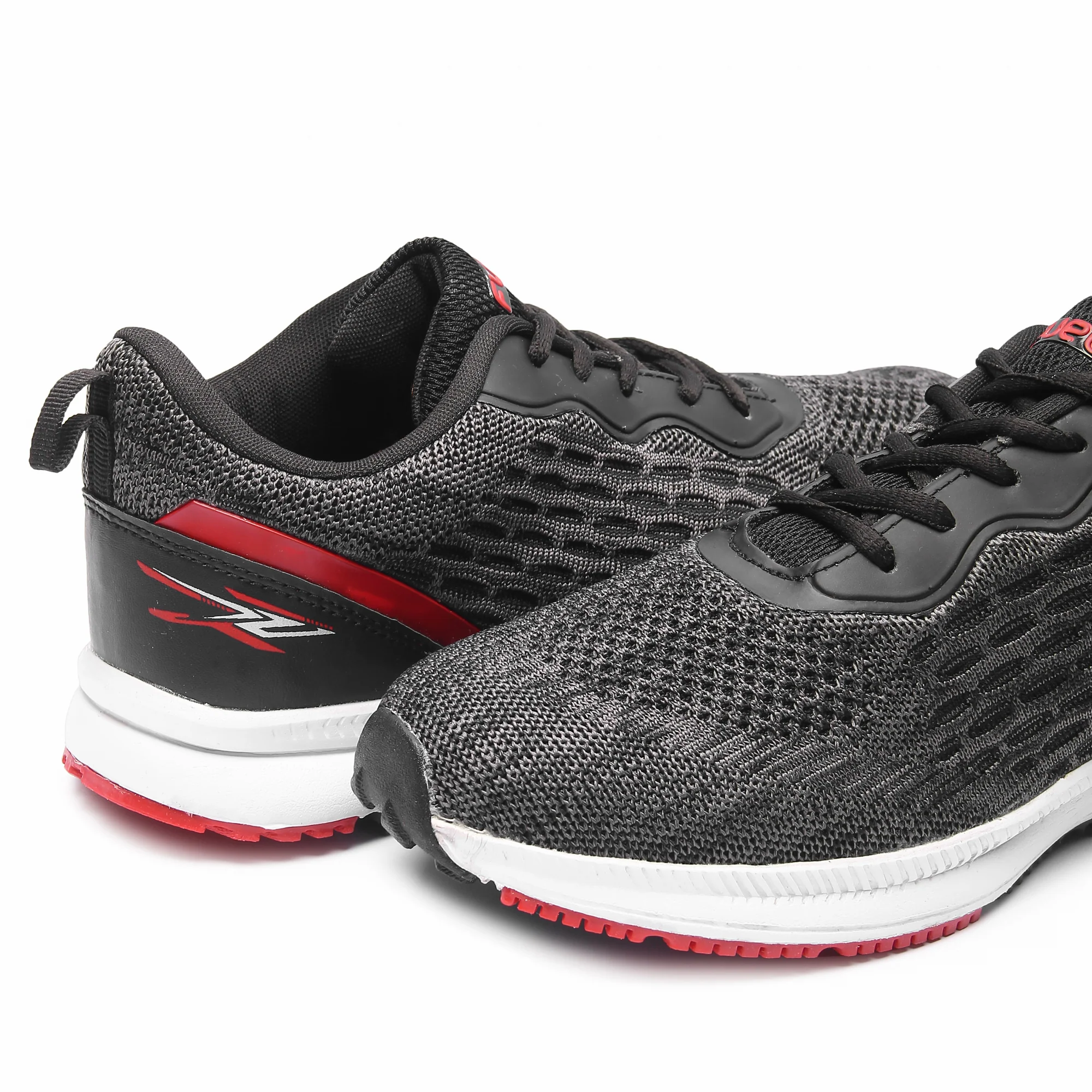 FUEL Pilot Comfortable Lightweight Breathable Knitting Sport Shoes for Men's  (Grey) - Image 3