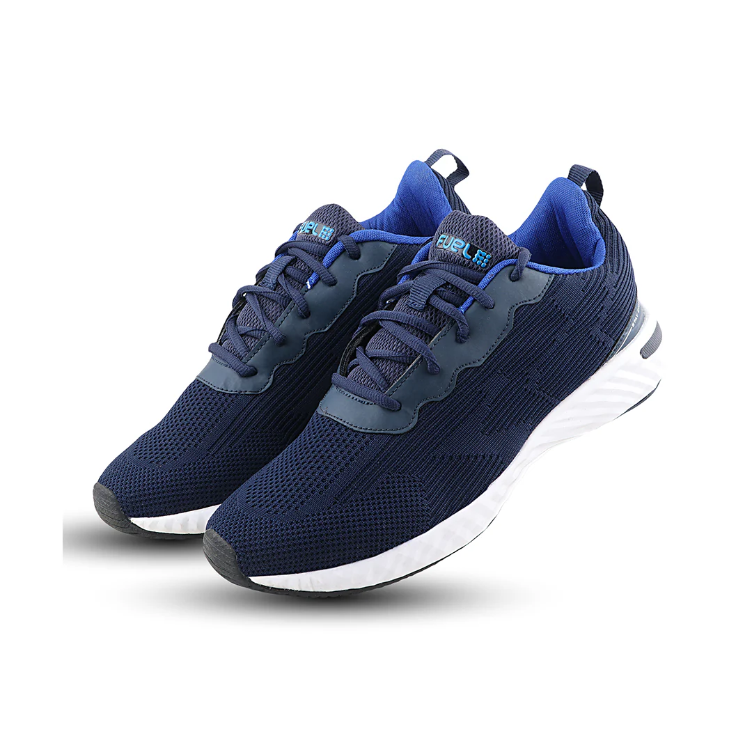 FUEL Rockstar Lightweight & Anti-Skid Men Sports Shoes for Running & Casual Wear (Navy) - Image 5