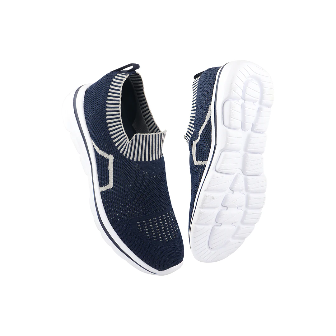 FUEL BINGO Slip-on Comfortable Walking Sports Shoes for Men (Navy) - Image 6