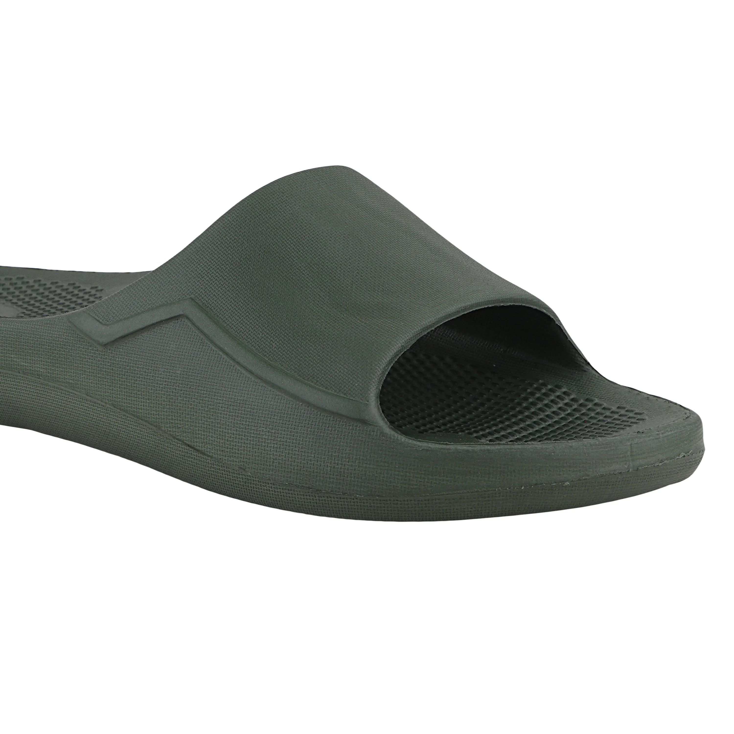 FUEL Swift Anti-Slip Slip-On Slippers for Daily Wear Comfort Slides for Men with Textured EVA Sole - Image 2