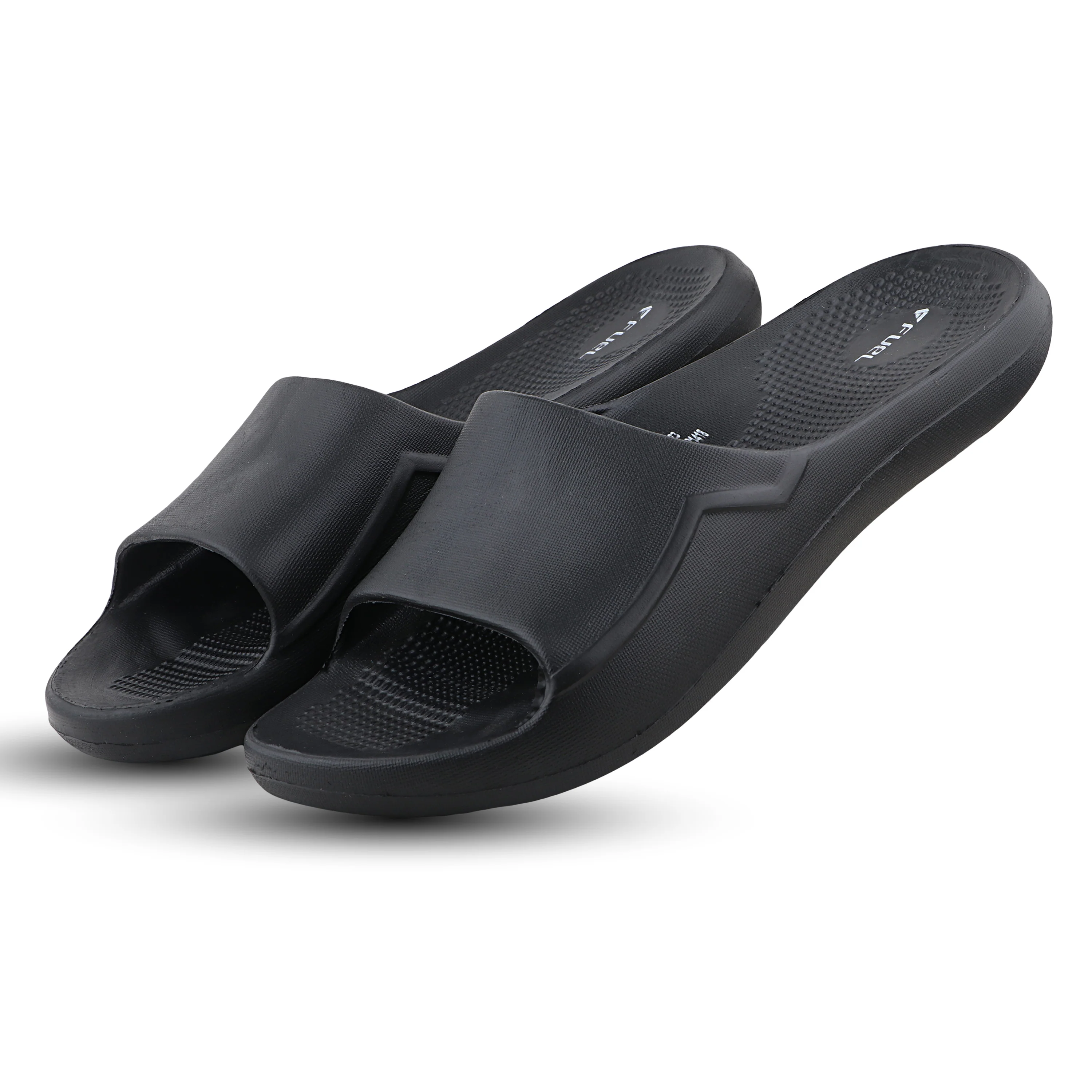 FUEL Swift Anti-Slip Slip-On Slippers for Daily Wear Comfort Slides for Men with Textured EVA Sole - Image 3