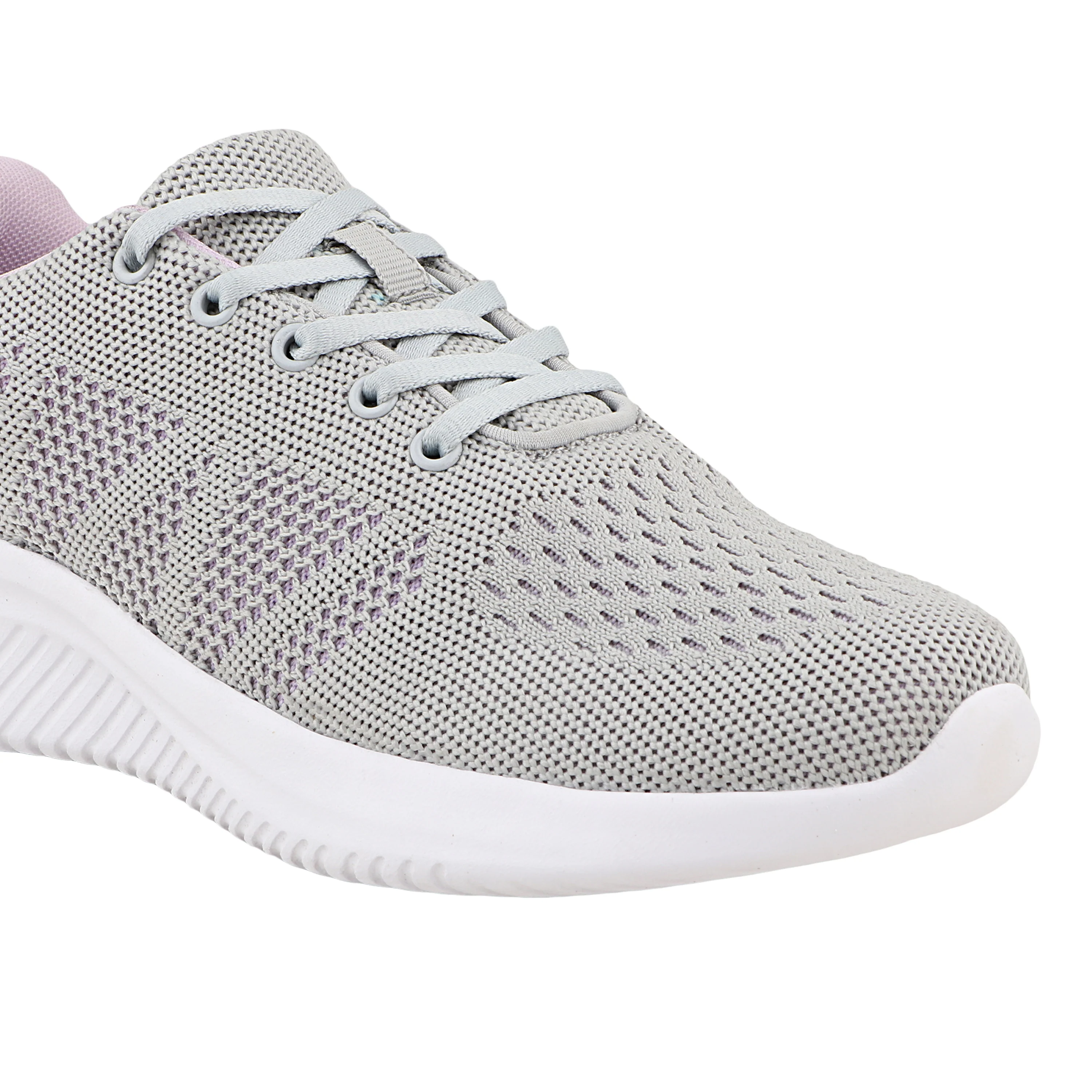 FUEL Tezfit Trendy and Comfortable in Light-Weight Sports Shoes for Women (Grey) - Image 2