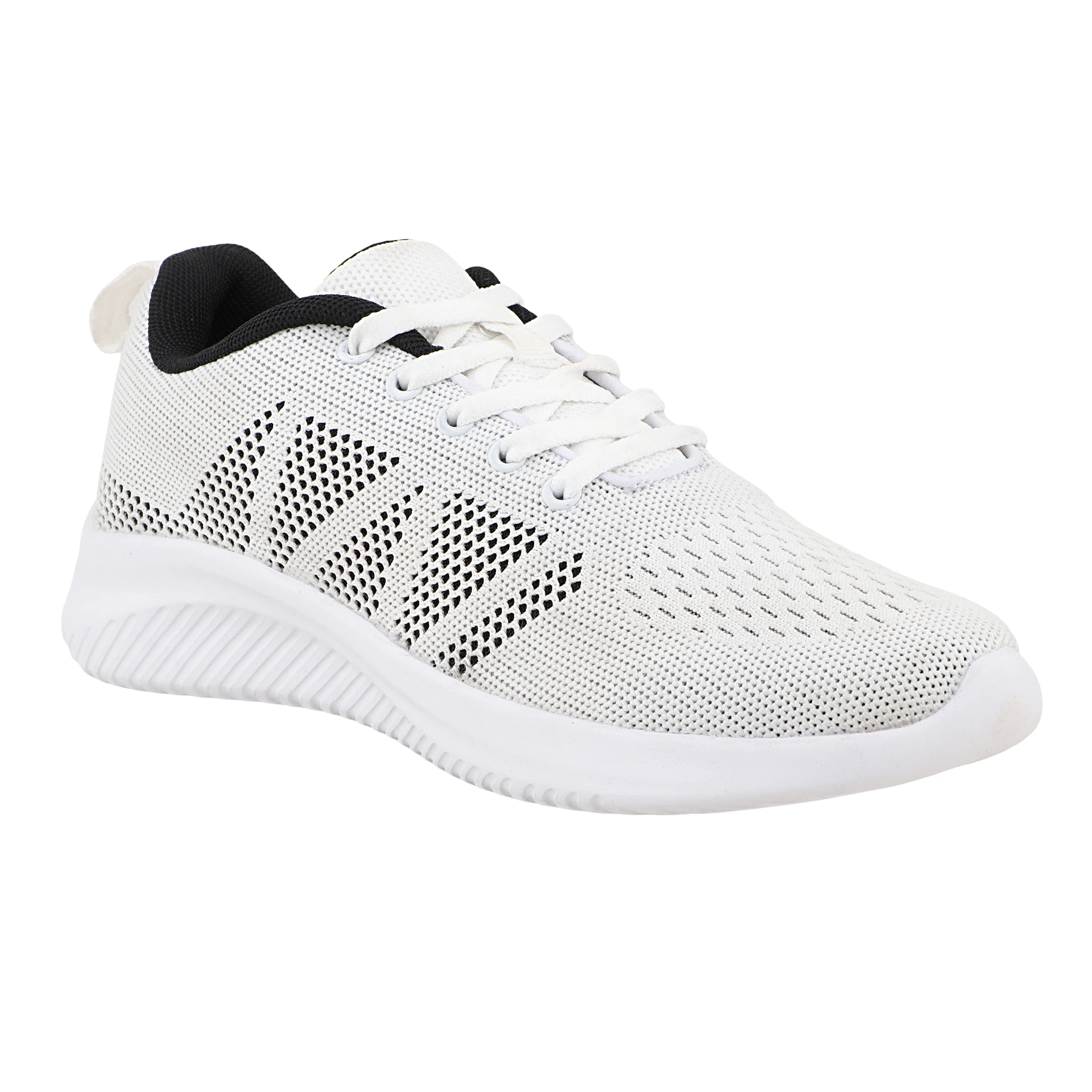 FUEL Tezfit Trendy and Comfortable in Light-Weight Sports Shoes for Women (White)