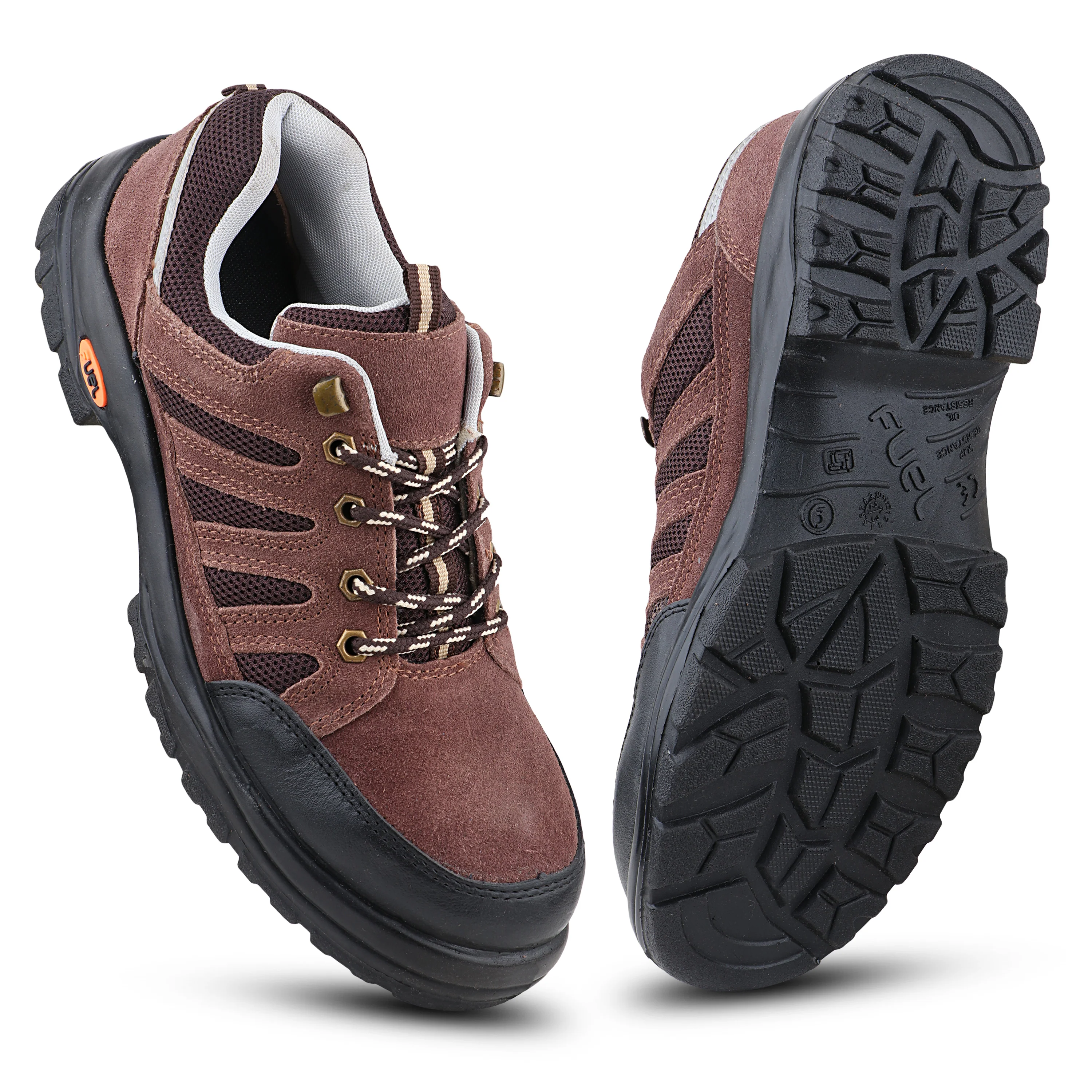 FUEL Torpedo Industrial Safety Shoes for Men in PU Single Density with 200J Metallic Toe Cap - Image 10