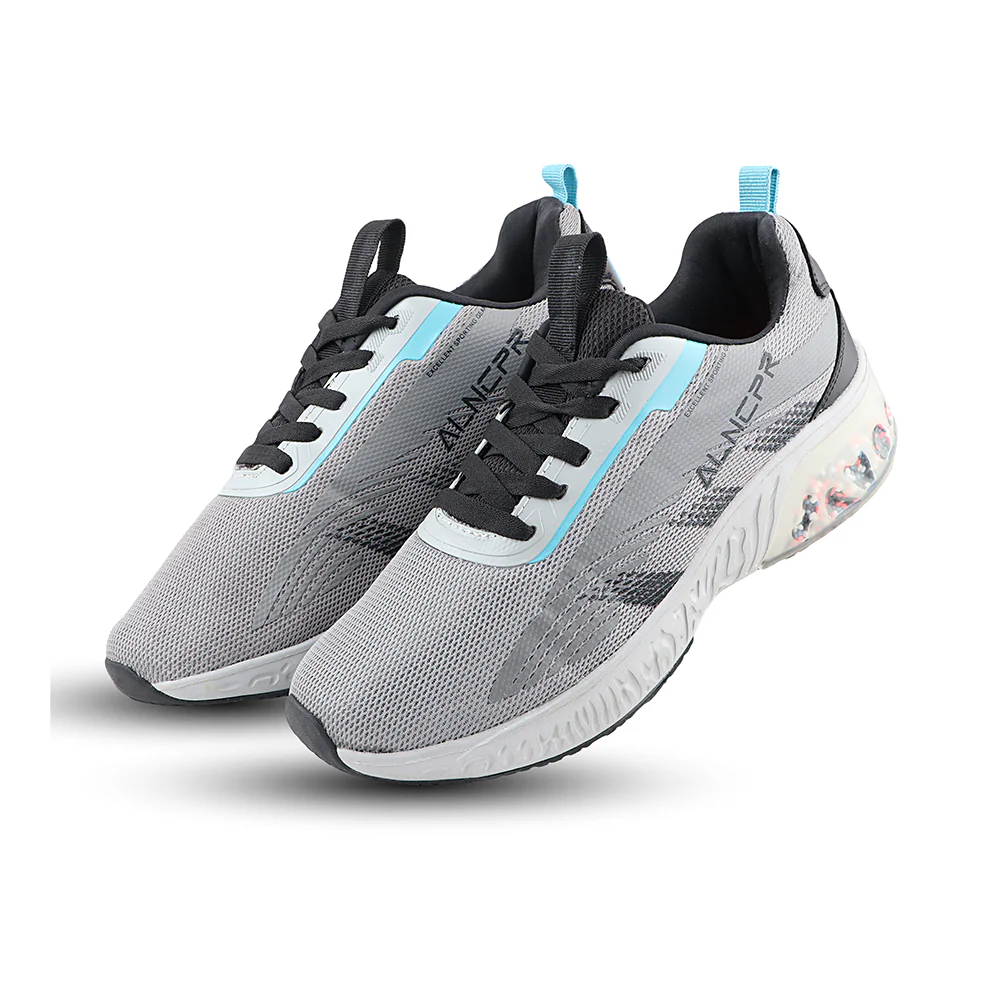 FUEL Uniqstep Lightweight Breathable Mesh Upper Sport Shoes For Man (Grey) - Image 4
