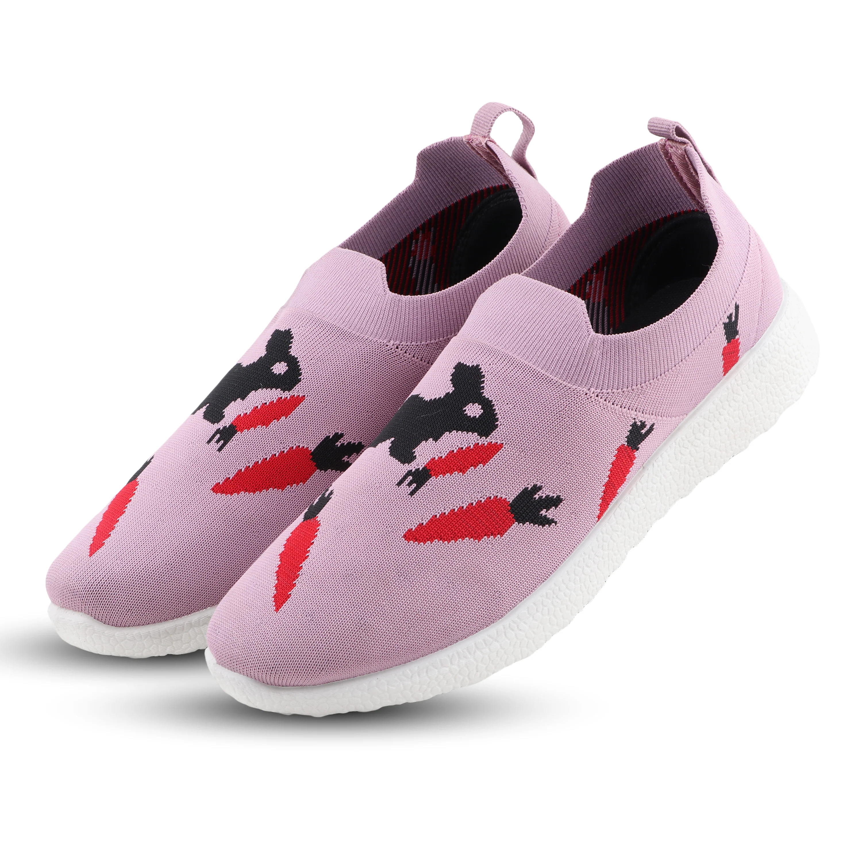 FUEL Wanda-01 Lightweight & Stylish Slip-On Casual Shoes for Women (Pink) - Image 3