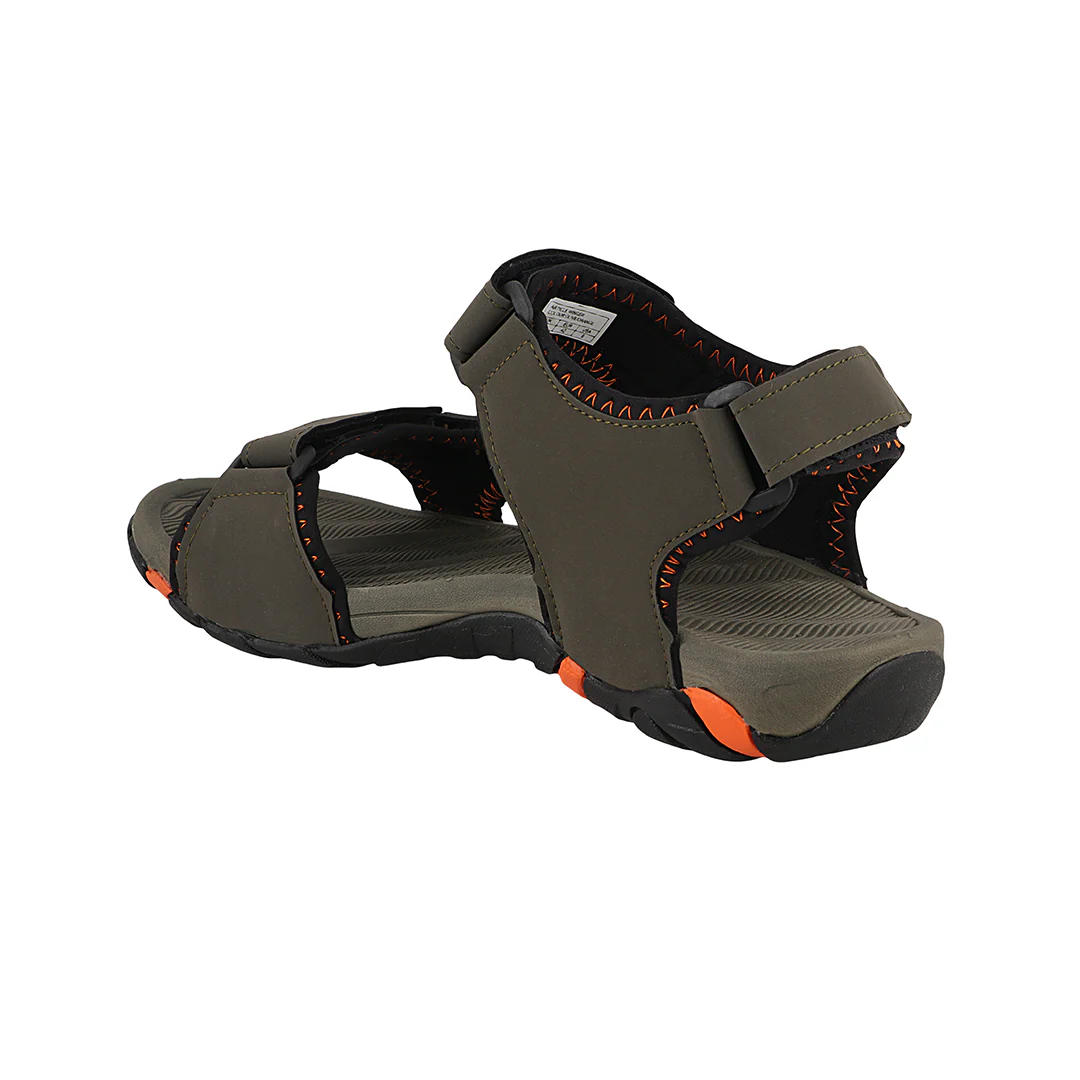 FUEL Winger Casual Sports Sandal for Men (Orange) - Image 3