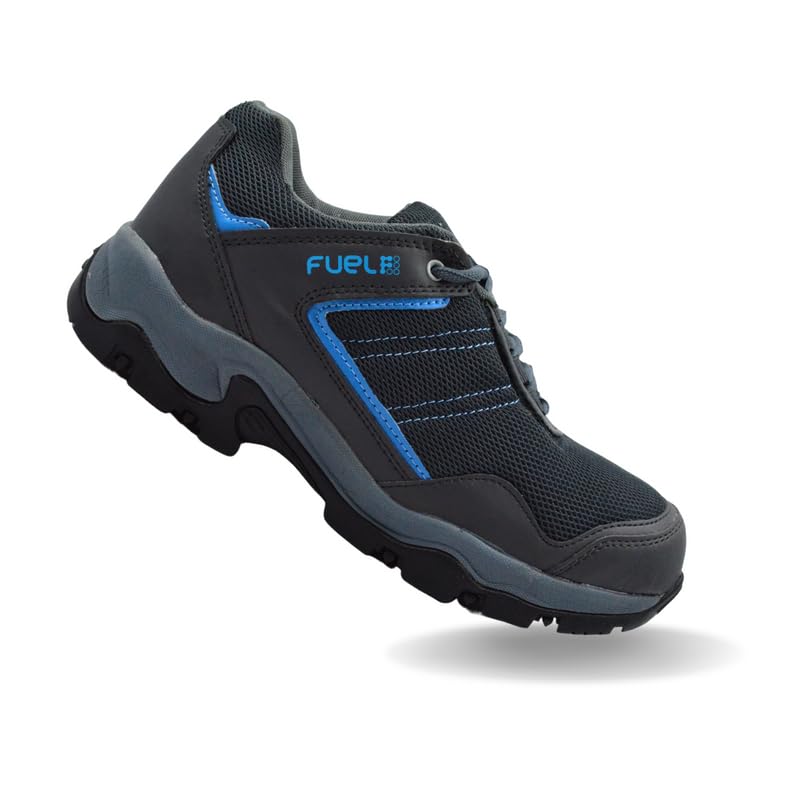 FUEL Rugged Wings Industrial Nitrile Rubber Sole Safety Shoes with 200J Toe Protection for Men