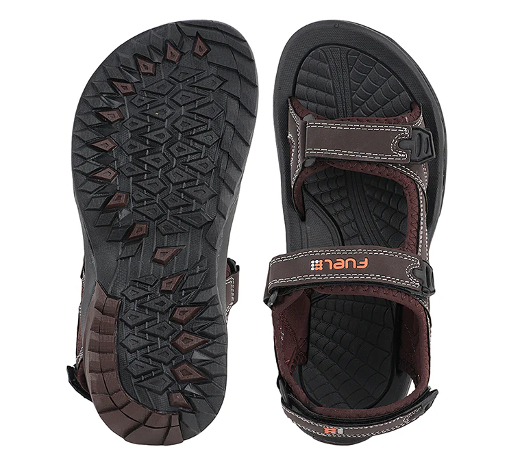 FUEL Yuva Sports Sandal For Men's (Brown) - Image 5