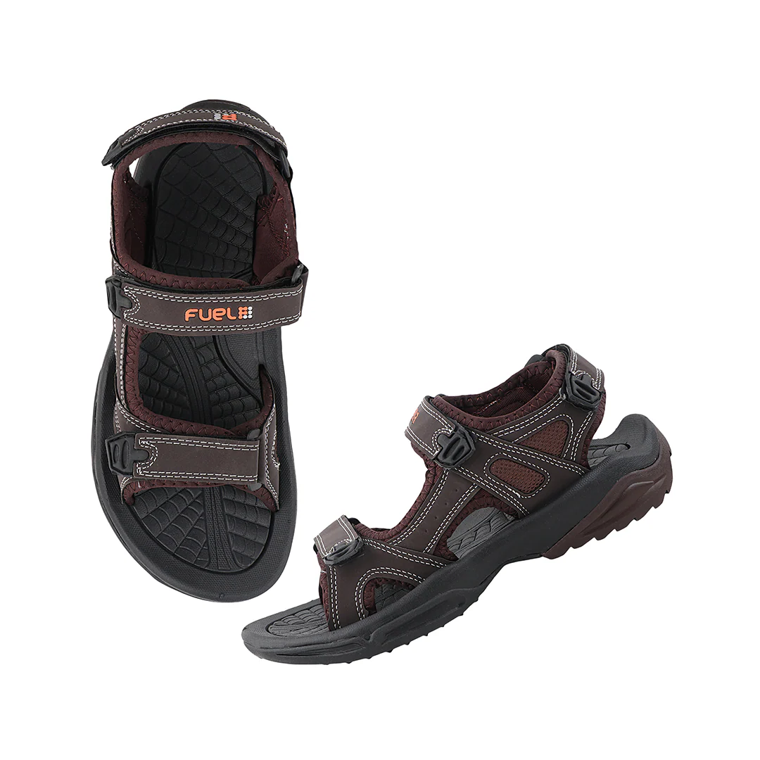 FUEL Yuva Sports Sandal For Men's (Brown) - Image 7