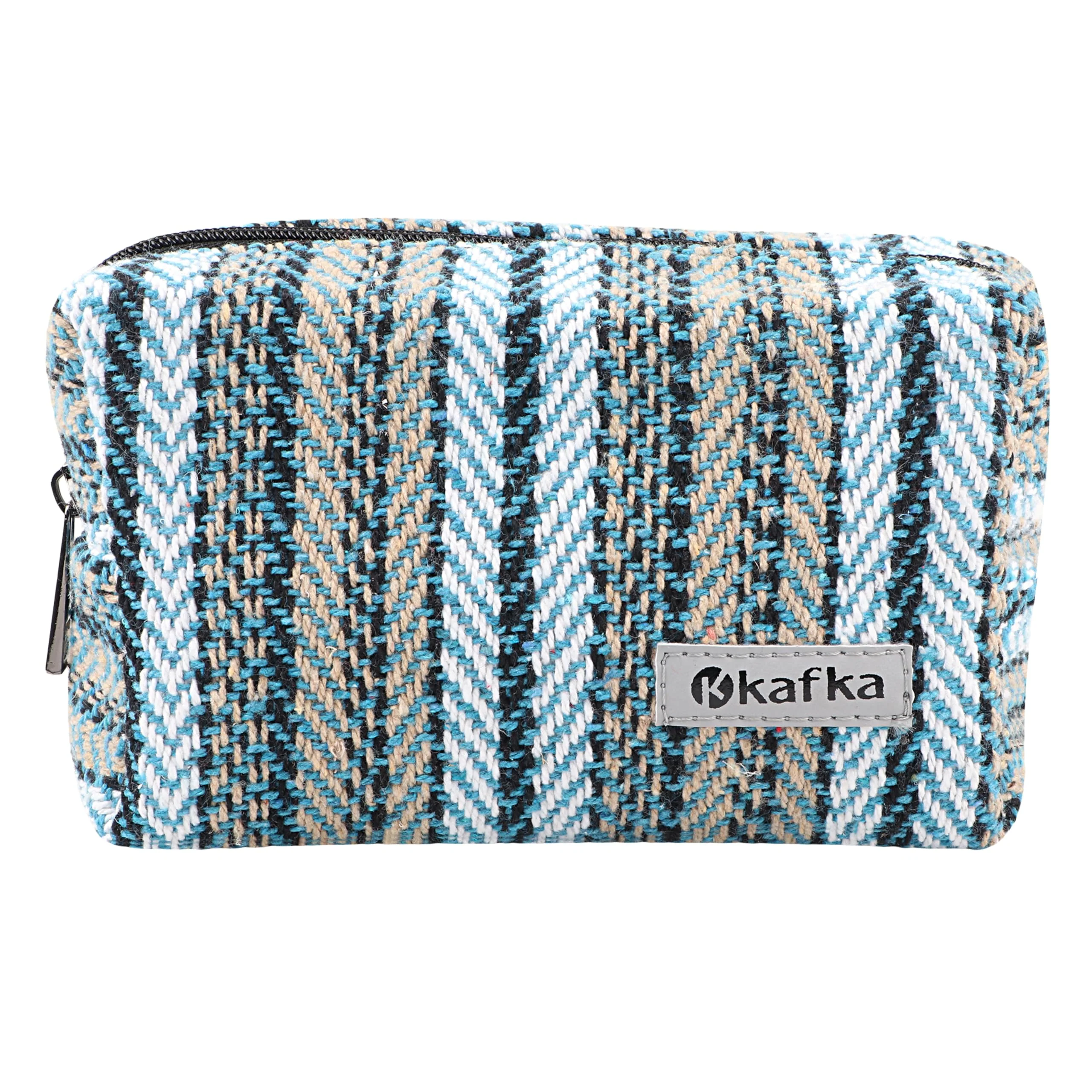 FUELXKAFKA Multi-Purpose Stylish Fabric Zipper Travel & Storage Pouch for Men & Women